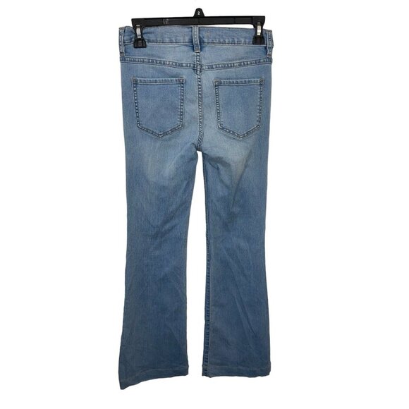 FREE PEOPLE Women's Size 27 Waist Flare Jeans Boho Festival - Picture 2 of 16